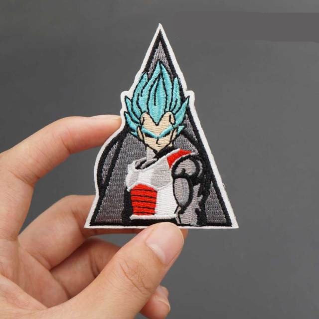 Dragon Ball Z 'Vegeta | Triangle' Embroidered Patch