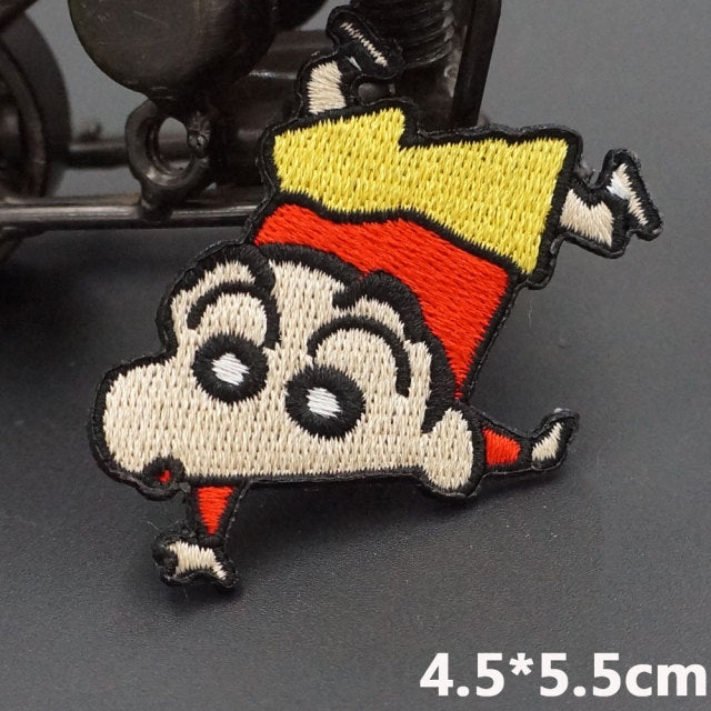 Crayon Shin Chan 'Diving' Embroidered Patch