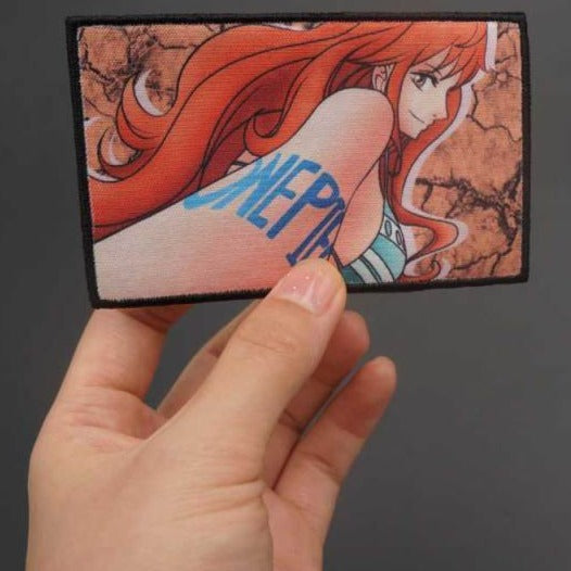 One Piece 'Nami | Sweet Girl' Embroidered Velcro Patch