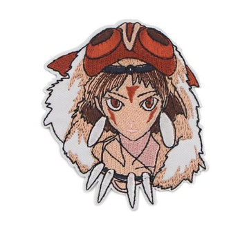Princess Mononoke 'San The Wolf Girl' Embroidered Patch