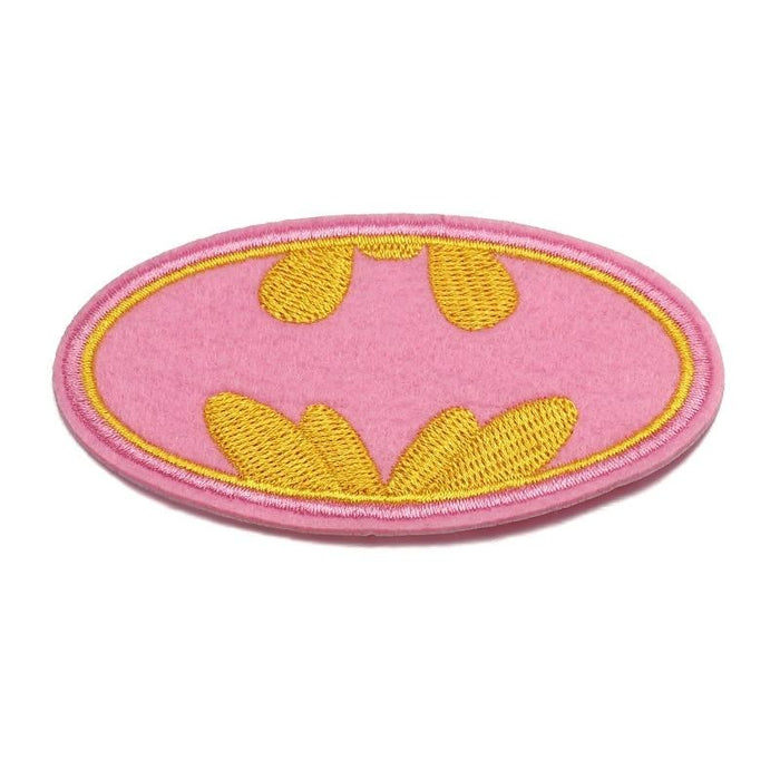 Batman 'Logo | Pink' Embroidered Patch