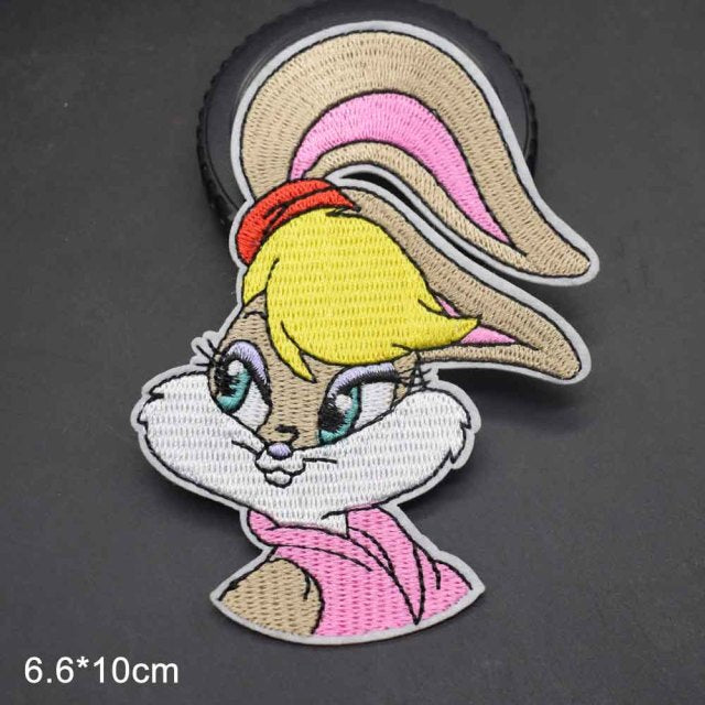 Lola Bunny 'Lovely' Embroidered Patch