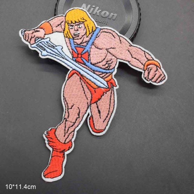 Masters of the Universe 'He-Man | Fighting' Embroidered Patch