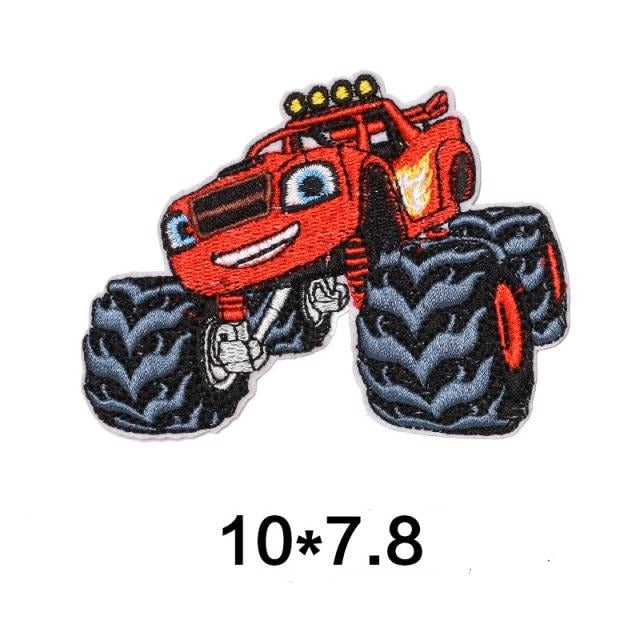Blaze and the Monster Machines 'Blaze' Embroidered Patch
