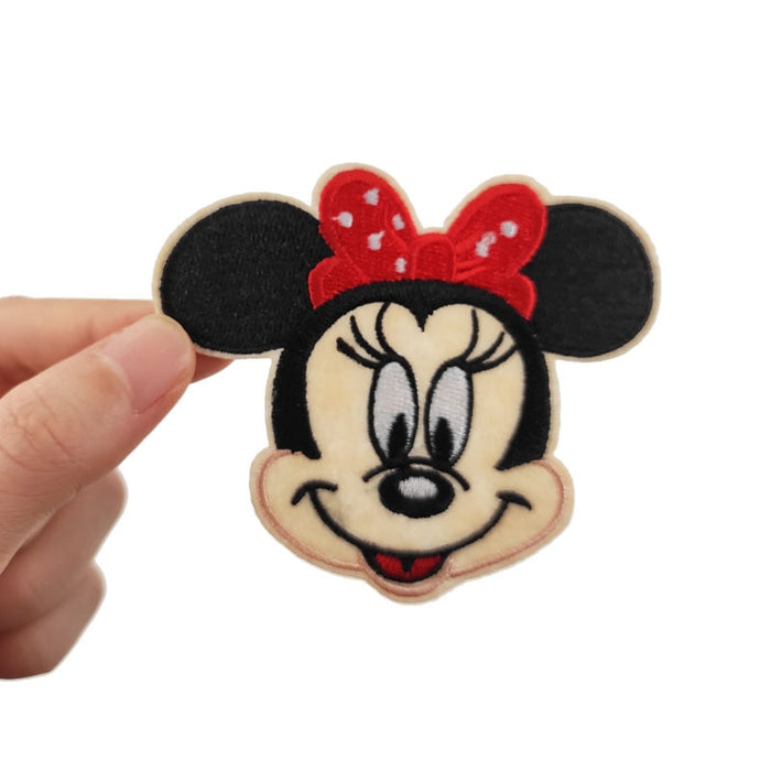 Mickey Mouse Clubhouse 'Minnie Mouse | Head' Embroidered Patch