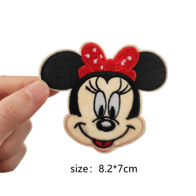 Mickey Mouse Clubhouse 'Minnie Mouse | Head' Embroidered Patch
