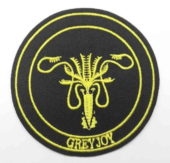 Game of Thrones 'Greyjoy' Embroidered Patch