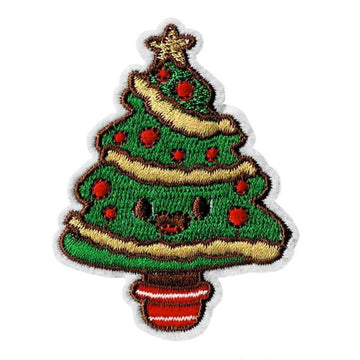 Christmas 'Festive Tree 3.0' Embroidered Patch