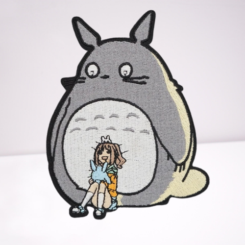 My Neighbor Totoro 'Little Girl | Big' Embroidered Patch