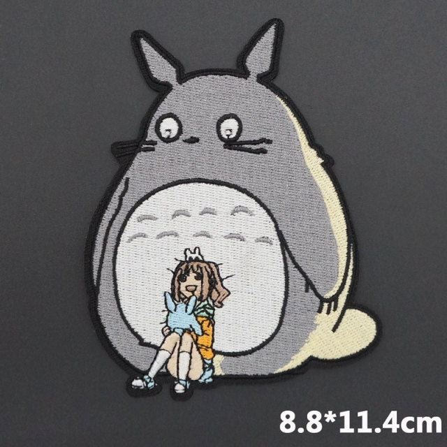 My Neighbor Totoro 'Little Girl | Big' Embroidered Patch