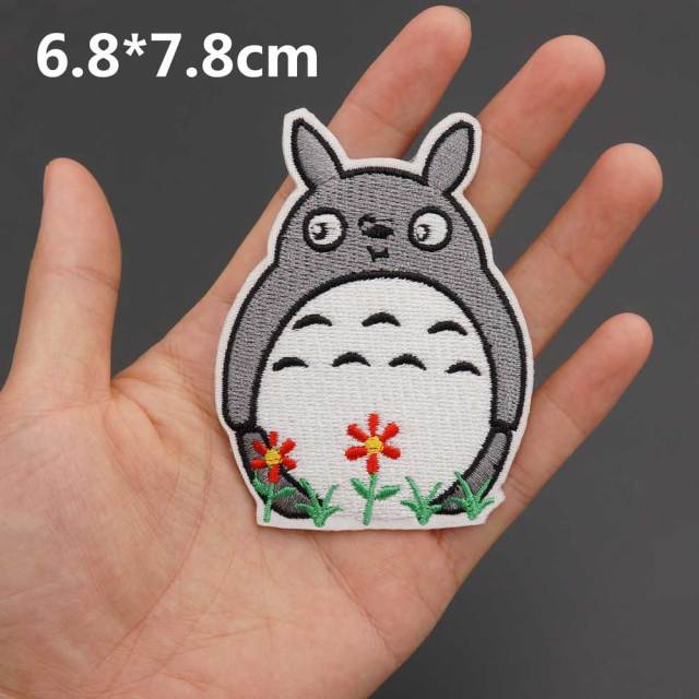 My Neighbor Totoro 'Flower | Small' Embroidered Patch