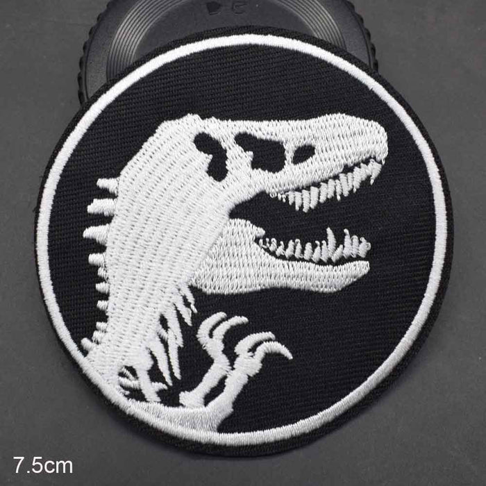 Jurassic Park 'T-Rex | Skeleton' Embroidered Patch