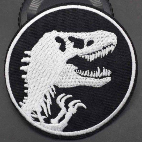 Jurassic Park 'T-Rex | Skeleton' Embroidered Patch