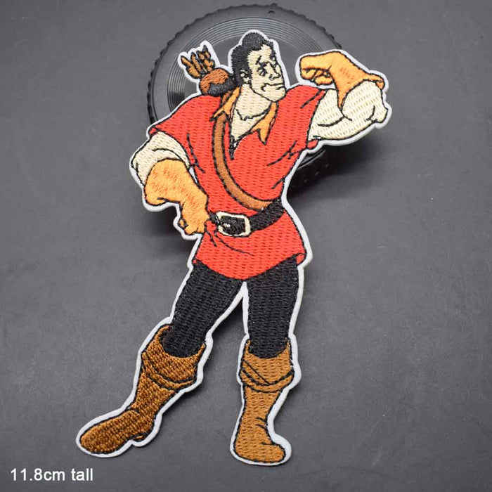 Beauty and the Beast 'Gaston | Flexing' Embroidered Patch