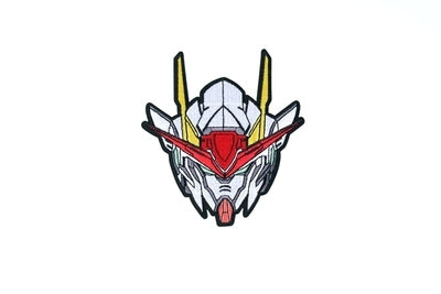 Mobile Suit Gundam '00 Raiser Head' Embroidered Velcro Patch