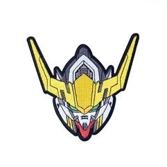 Mobile Suit Gundam 'Barbatos Head' Embroidered Velcro Patch