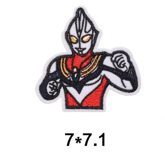 Ultraman 'Punching' Embroidered Patch