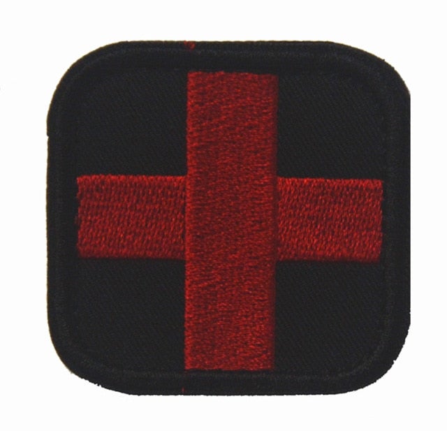 Medical 'First Aid Logo | 2.0' Embroidered Velcro Patch