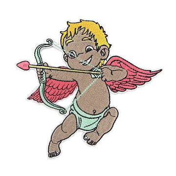 Cute Adorable Cupid Embroidered Patch