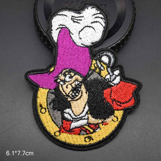 Peter Pan 'Captain Hook' Embroidered Patch