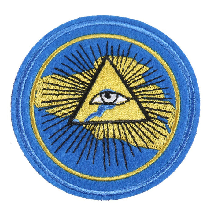 Painting 'The Eye of Providence | Tears' Embroidered Patch