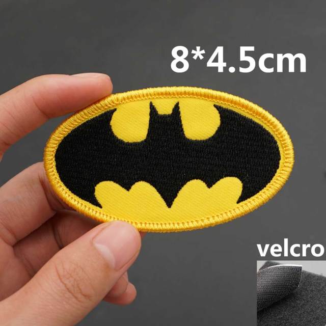 Batman 'Logo | Iconic' Embroidered Velcro Patch