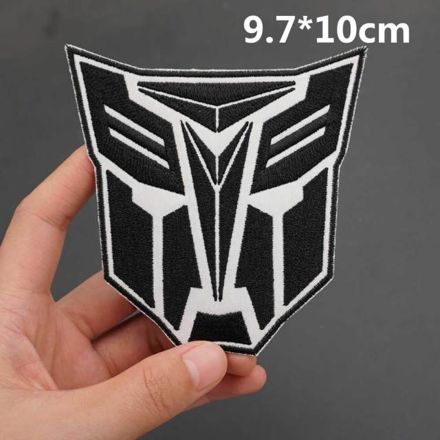 Transformers 'Autobots | Black' Embroidered Patch