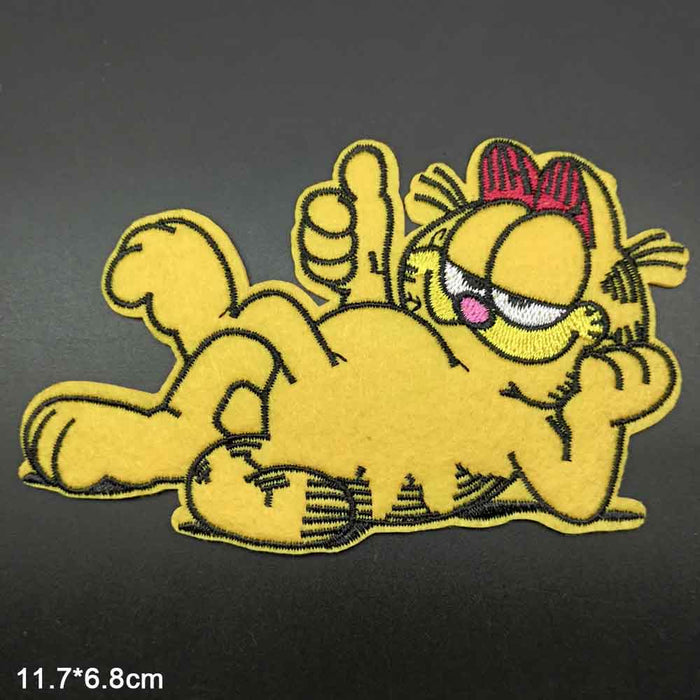 Garfield 'Thumbs Up' Embroidered Patch