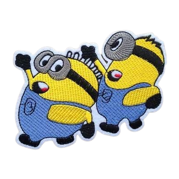 The Minions 'Stuart & Bob | Marching' Embroidered Patch