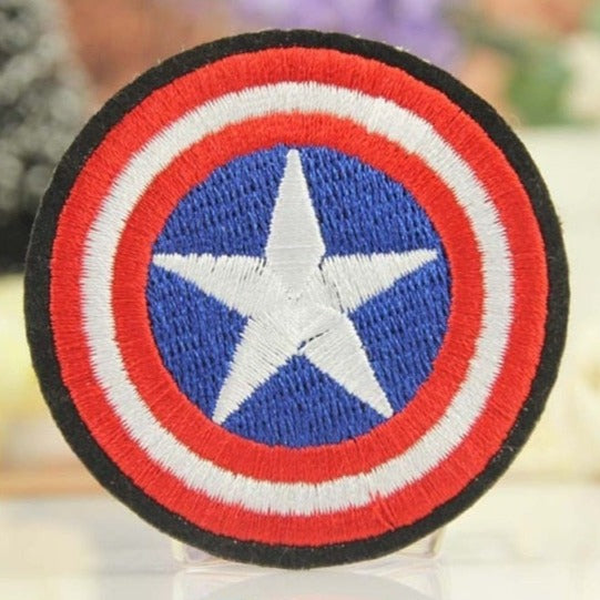 Captain America 'Shield' | 1.0 Embroidered Patch