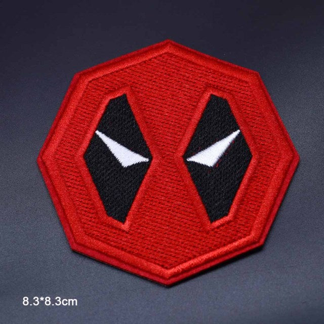 Deadpool 'Logo | Hexagon' Embroidered Patch