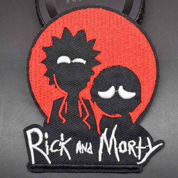 Rick and Morty 'Halloween | Black' Embroidered Patch