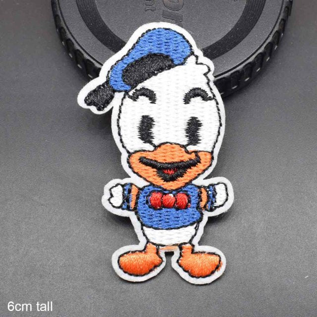'Baby Donald Duck | Smiling' Embroidered Patch