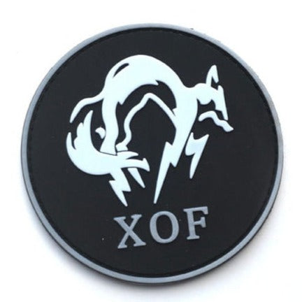 metal gear solid velcro patch Metal Gear 'XOF Logo
