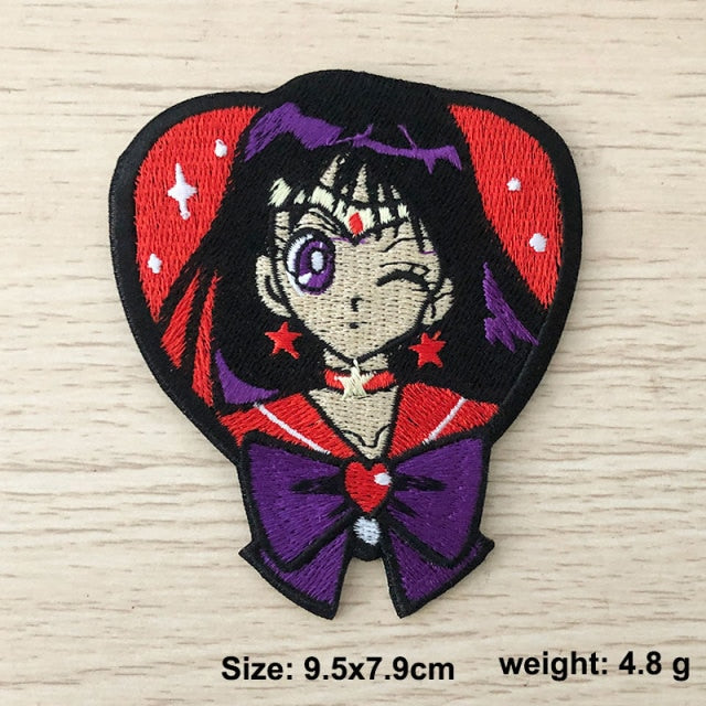 Sailor Moon 'Sailor Mars' Embroidered Patch