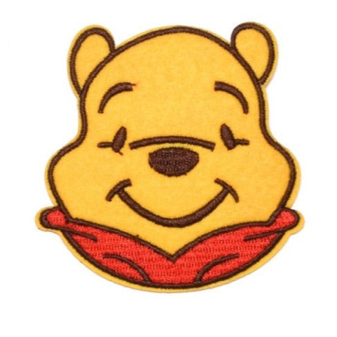Winnie the Pooh 'Head 1.0' Embroidered Patch