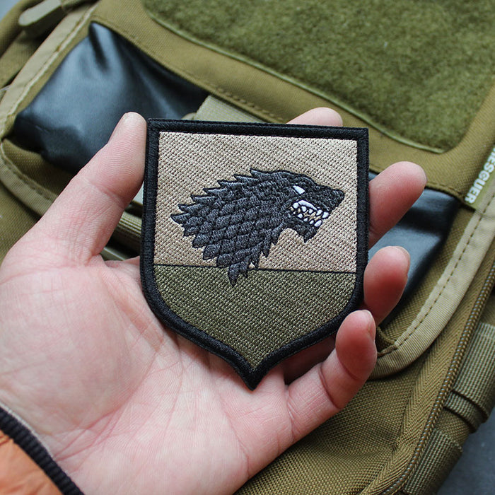 Game of Thrones 'House Stark | Winter Is Coming' Embroidered Velcro Patch