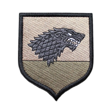 Game of Thrones 'House Stark | Winter Is Coming' Embroidered Velcro Patch