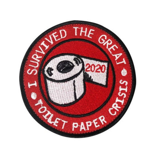 'I Survived The 2020 Toilet Paper Crisis | 1.0' Embroidered Velcro Patch