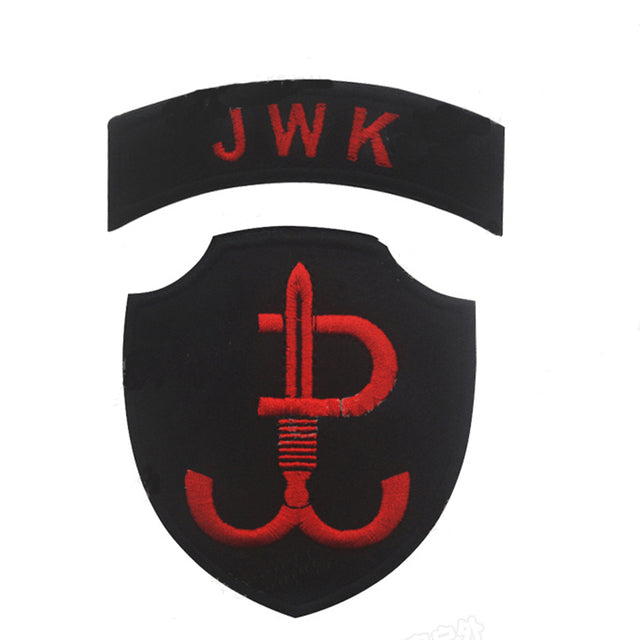 Poland 'Jednostka Wojskowa Komandosów | JWK' Embroidered Velcro Patch