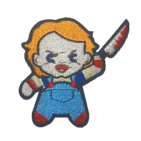 Child's Play 'Chibi Chucky | Voodoo Knife' Embroidered Patch