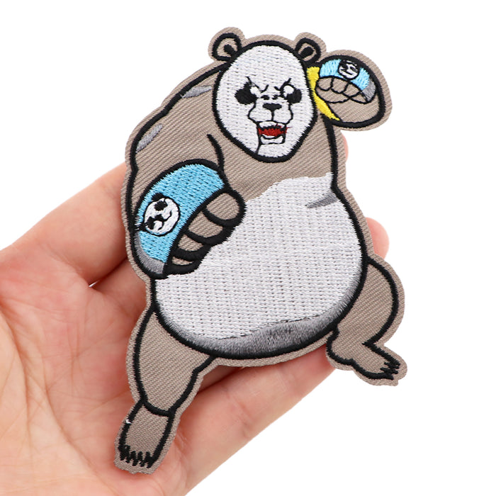 Jujutsu Kaisen 'Panda | Knuckle Bracers' Embroidered Patch