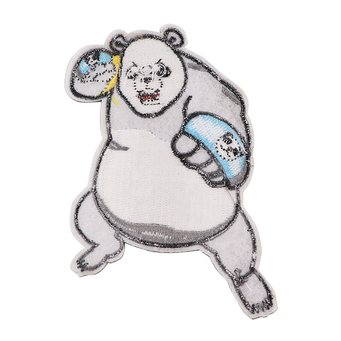 Jujutsu Kaisen 'Panda | Knuckle Bracers' Embroidered Patch