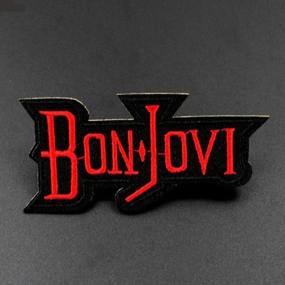Music 'Bon Jovi' Embroidered Patch