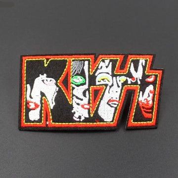 Music 'Kiss 1.0' Embroidered Patch