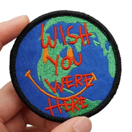 Travis Scott 'AstroWorld | Wish You Were Here' Embroidered Velcro Patch