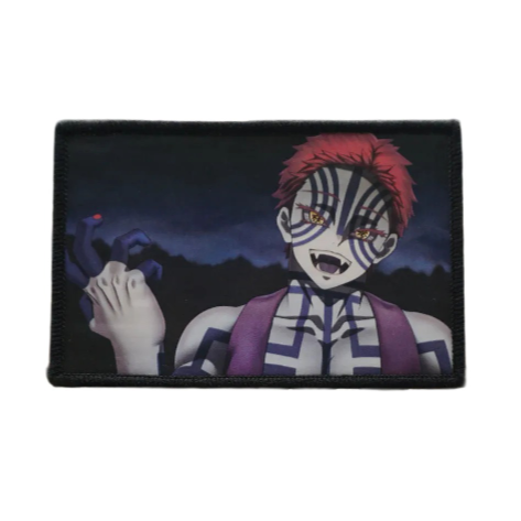 Kimetsu no Yaiba 'Akaza' Embroidered Velcro Patch