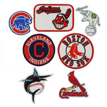 Baseball 'Logos' Embroidered Velcro Patch
