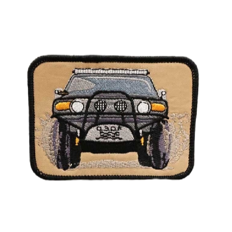 Off-Road Vehicles 'FJ Cruiser | Winch Bumper' Embroidered Patch