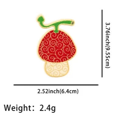 One Piece ‘Devil Fruit | Hito Hito no Mi' Embroidered Patch